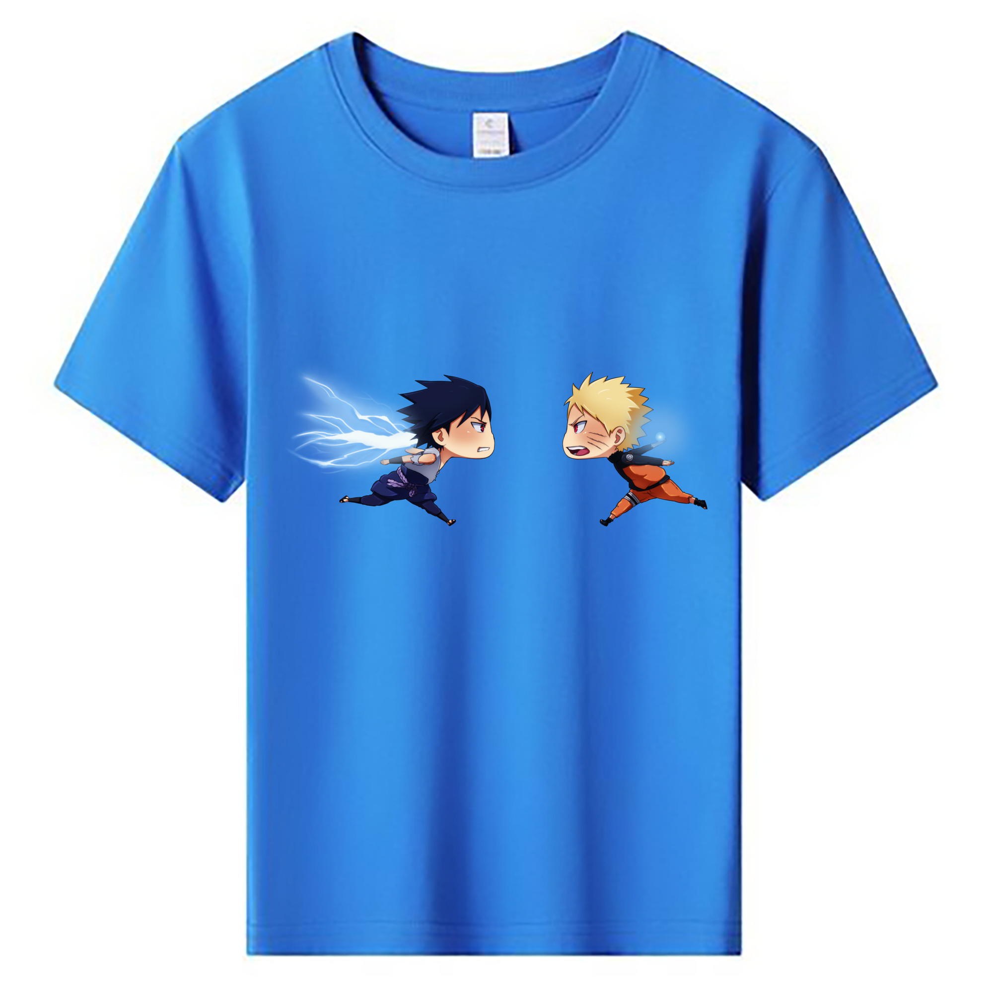 （画像用） NARUTO -ナルト- うずまき ナルト Uzumaki Naruto 綿100％キッズTシャツ（フロントプリント）